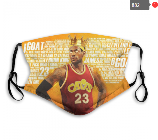 NBA Cleveland Cavaliers #36 Dust mask with filter->nba dust mask->Sports Accessory